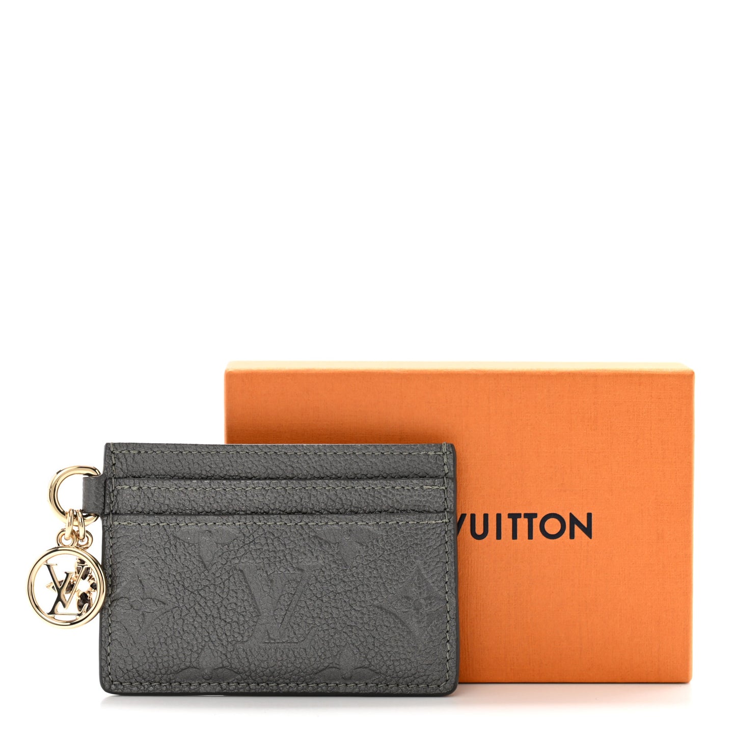 Empreinte Monogram LV Charms Card Holder Gunmetal