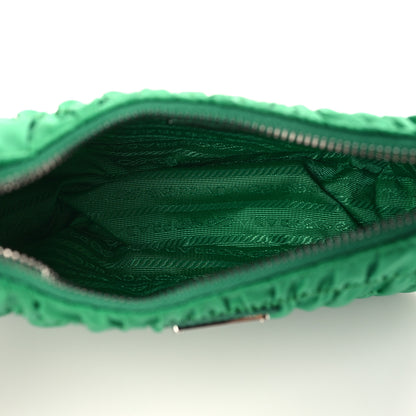Prada Tessuto Nylon Gaufre Shoulder Bag Menta 5 of 9