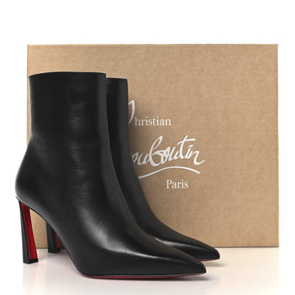 Christian Louboutin Calfskin Condora Booty 85 Ankle Boots 39.5 Black 9 of 9