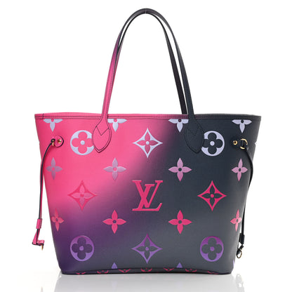 Louis Vuitton Monogram Giant Spring In The City Neverfull MM Midnight Fuchsia 3 of 10