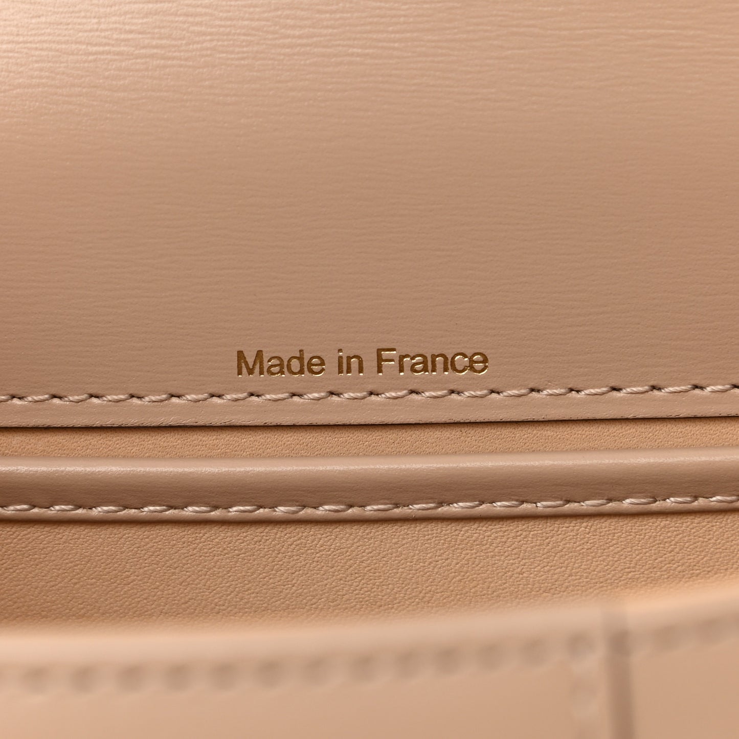 Box Calfskin Mini Brillant Satchel Sand