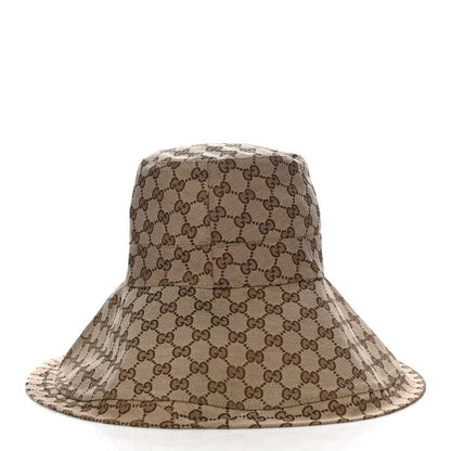 Gucci Monogram Wide Brim Hat L Beige 4 of 9