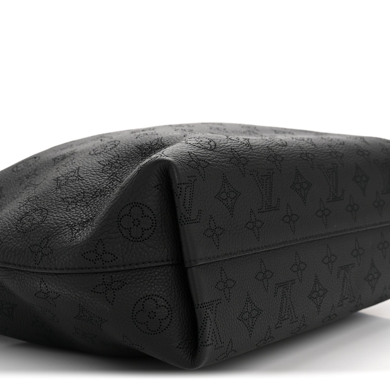 Louis Vuitton Mahina Why Knot MM Black 8 of 9