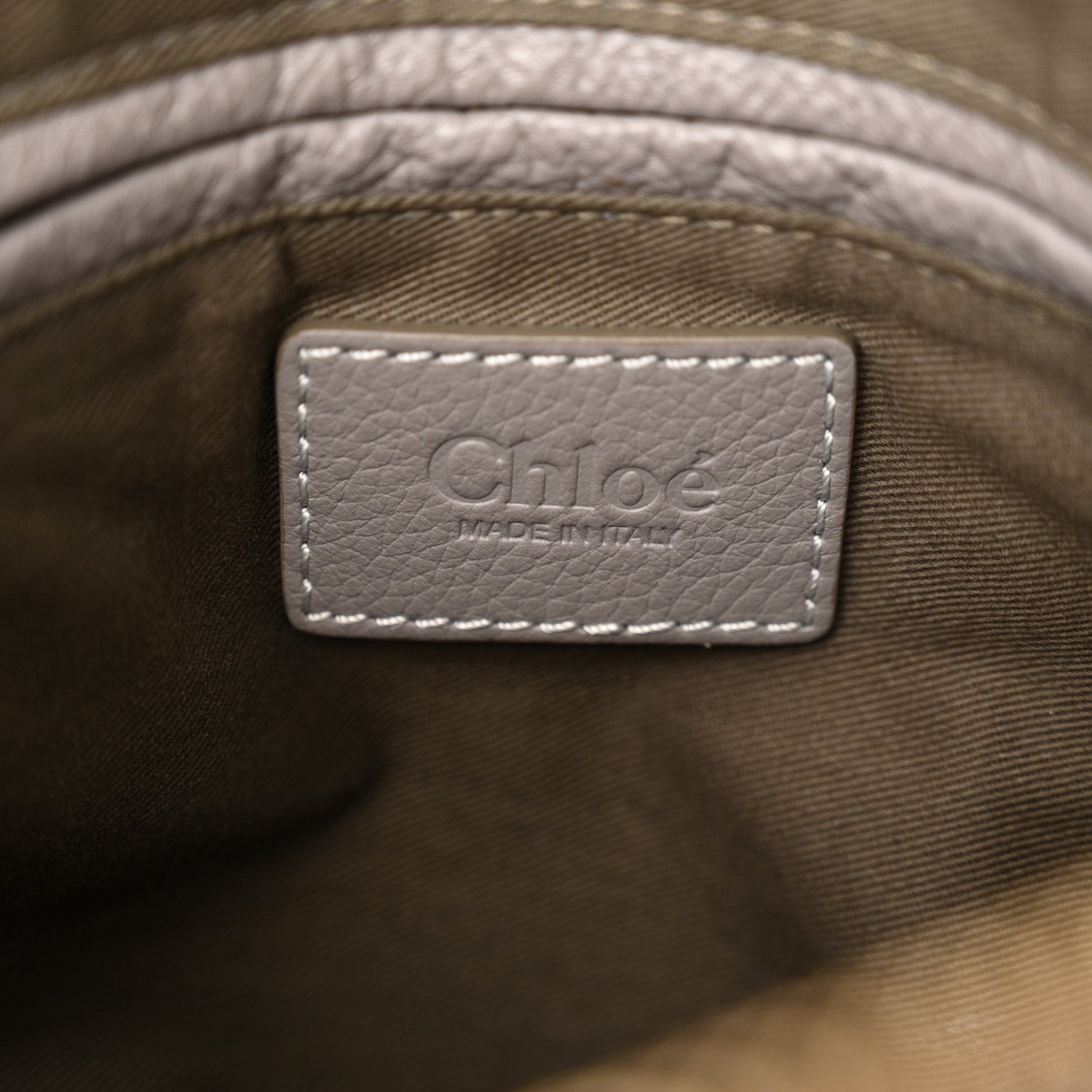 Chloe Calfskin Small Marcie Satchel Cashmere Grey 6 of 12