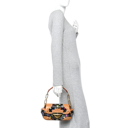 Louis Vuitton Monogram Multicolor Marilyn Black 2 of 9