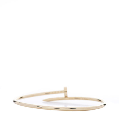 Cartier 18K Yellow Gold Small Juste Un Clou Bracelet 17 3 of 5