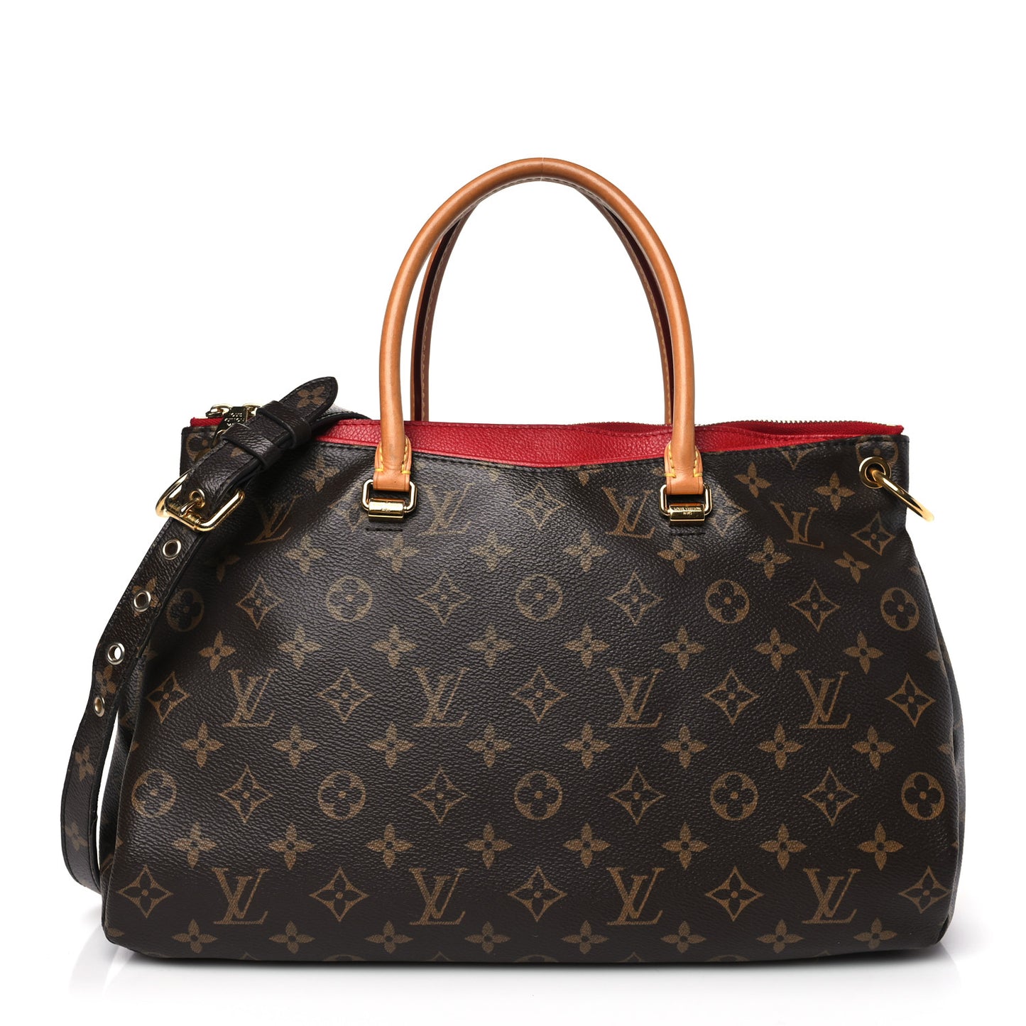 LOUIS VUITTON Monogram Pallas Cherry