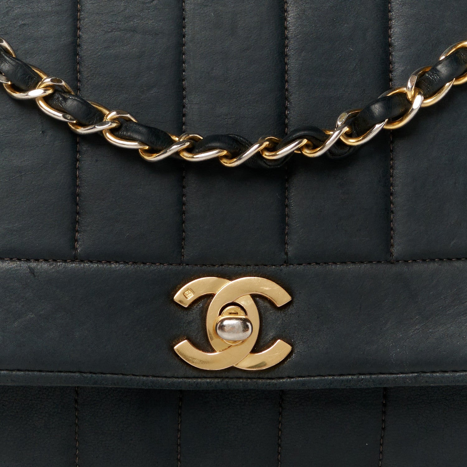 Chanel Lambskin Vertical Quilted Small Single Flap Black 8 of 15