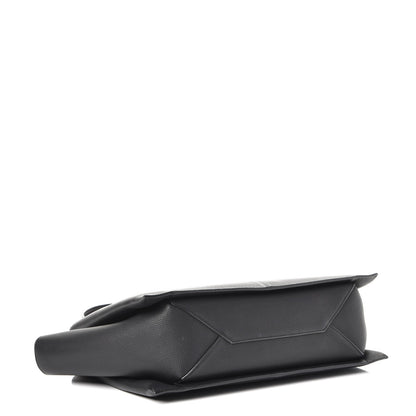 Celine Baby Grained Calfskin Tri-Fold Bag Black 4 of 9