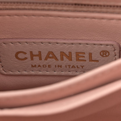 Chanel Caviar Quilted Extra Mini Coco Handle Flap Light Pink 6 of 13