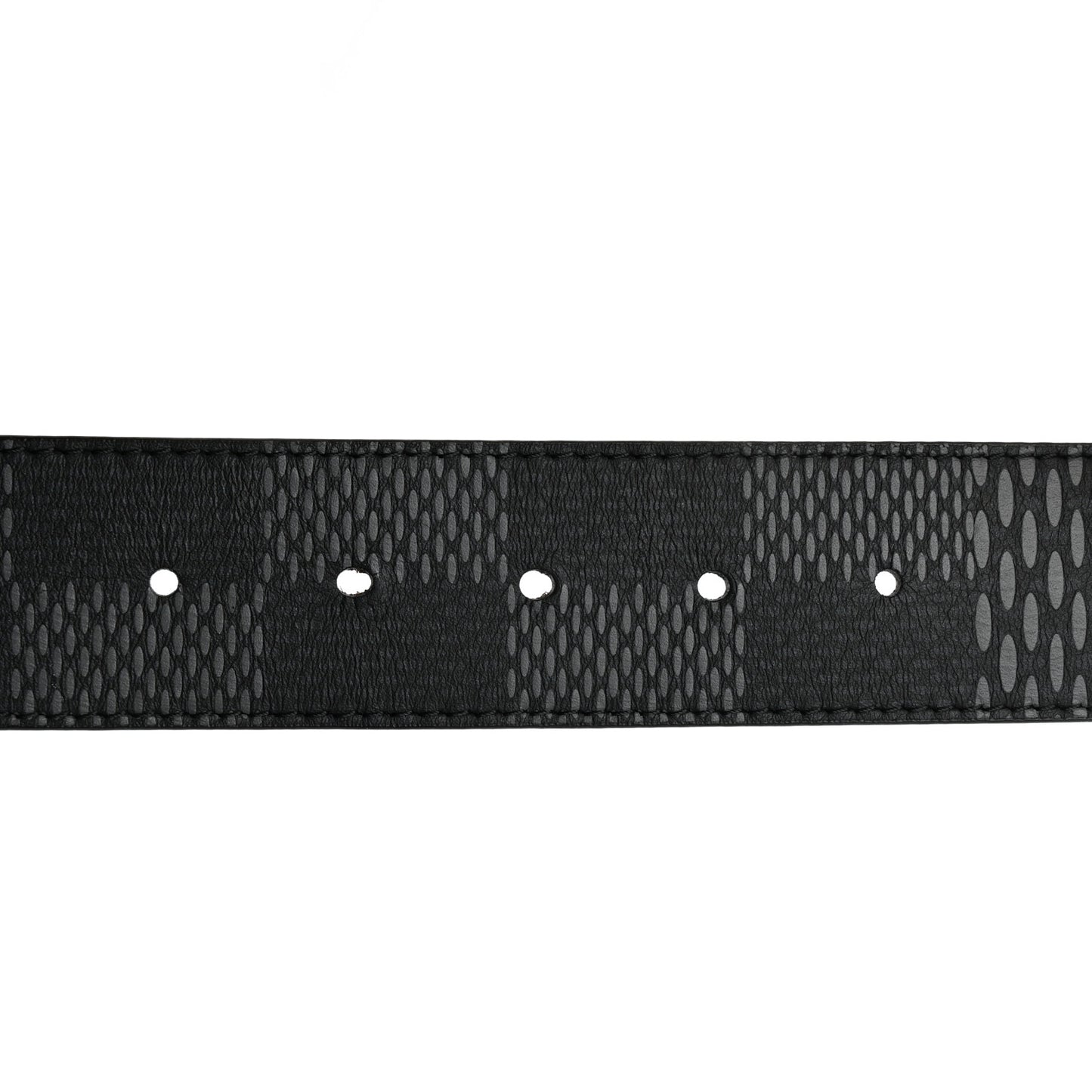 Damier Graphite Damier Infini 40mm LV Initiales Reversible Belt Onyx Black 90 36