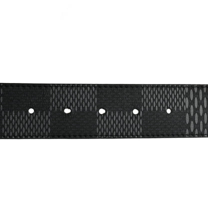 Louis Vuitton Damier Graphite Damier Infini 40mm LV Initiales Reversible Belt Onyx Black 90 36 4 of 8