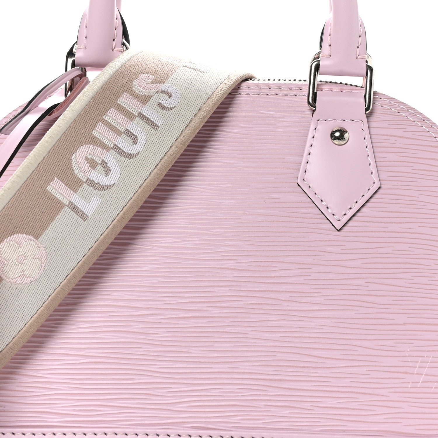 Louis Vuitton LOUIS VUITTON Epi Jacquard Alma BB Guimauve 5 of 9