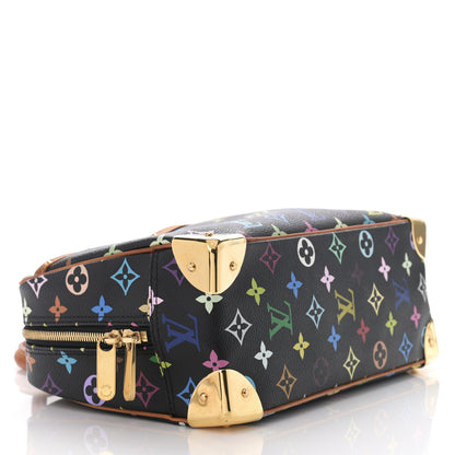 Louis Vuitton Monogram Multicolor Trouville Black 4 of 11