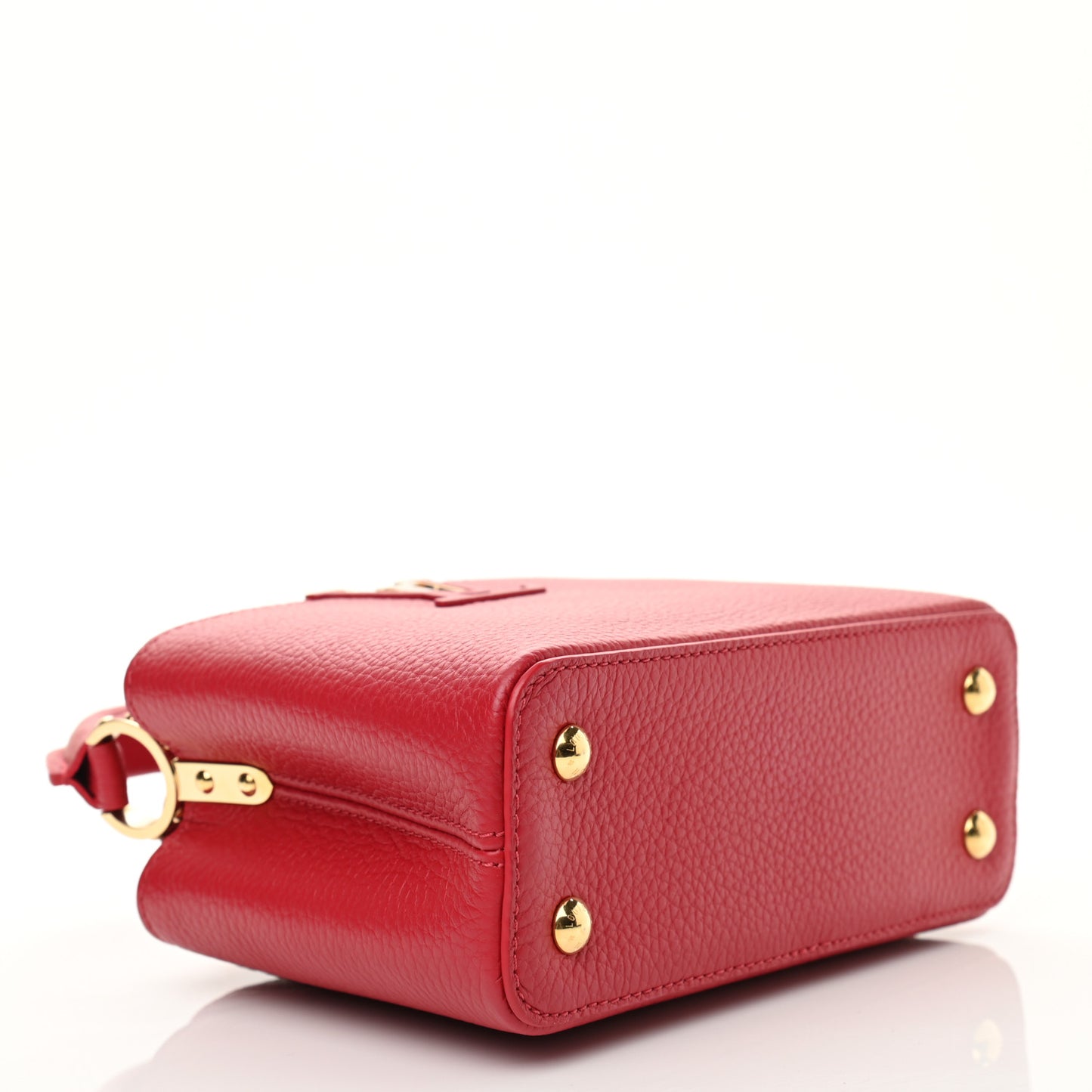 Taurillon Mini Capucines Scarlet