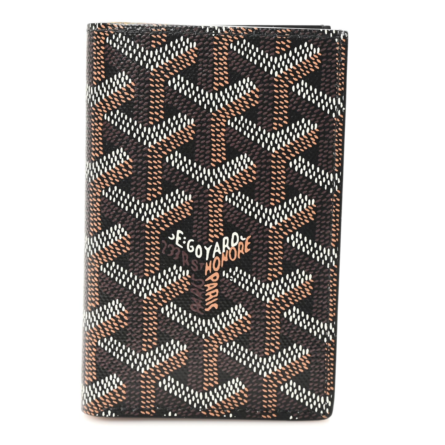 Goyardine Saint Pierre Card Holder Black