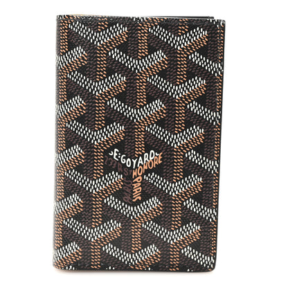 Goyard Goyardine Saint Pierre Card Holder Black 1 of 7