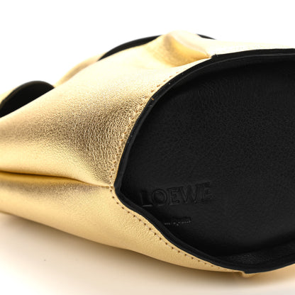 Loewe Metallic Calfskin Bunny Shoulder Bag Gold 9 of 10