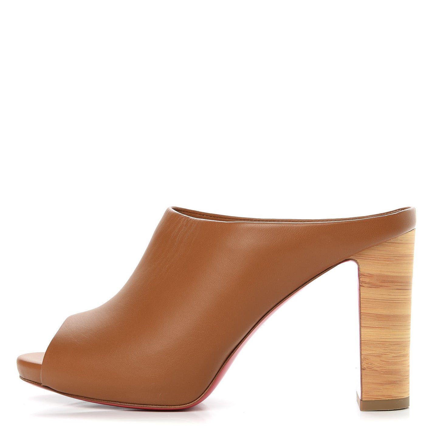 Nappa Corinthe 100 Peep Toe Mule 36.5