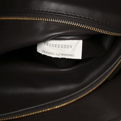 Bottega Veneta Calfskin Intrecciato Large Hop Ebano 7 of 10