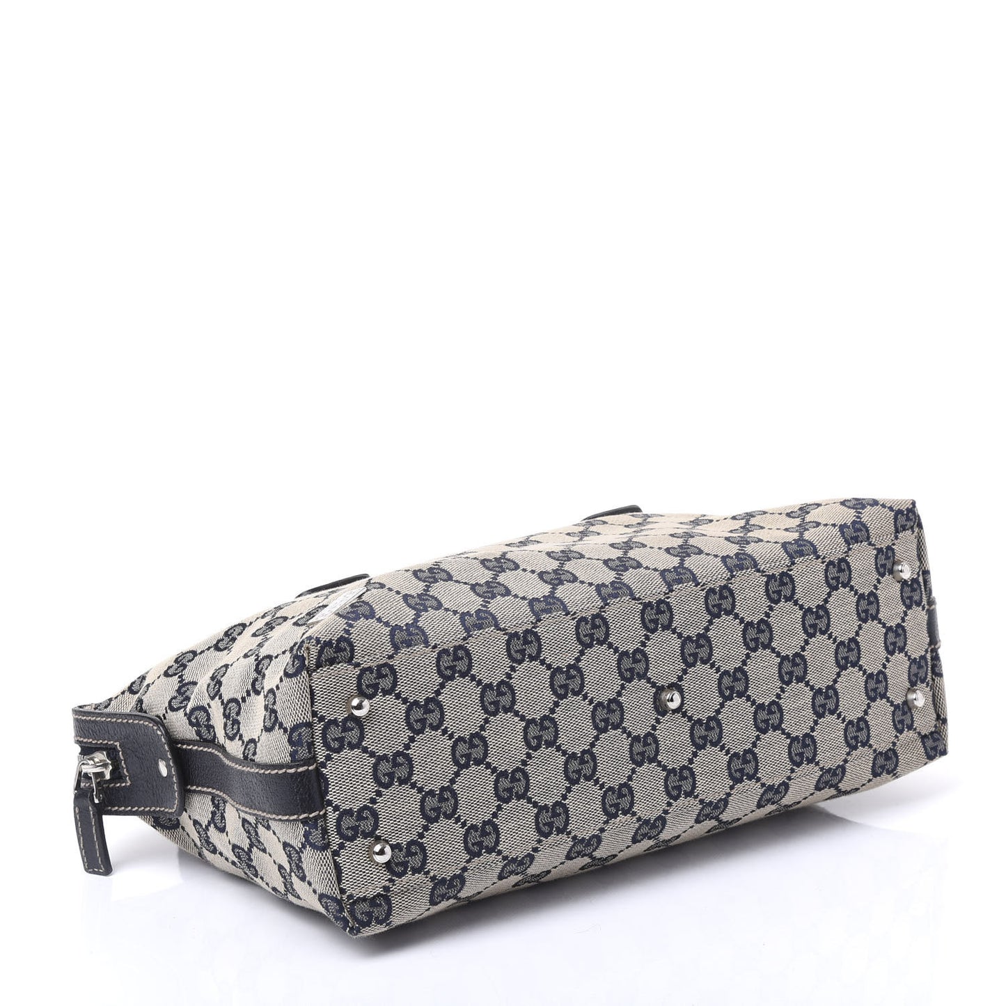 GG Monogram Web Pop Tote Navy