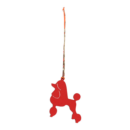 Hermes Epsom Togo Petit H Royal Poodle Bag Charm 1 of 3