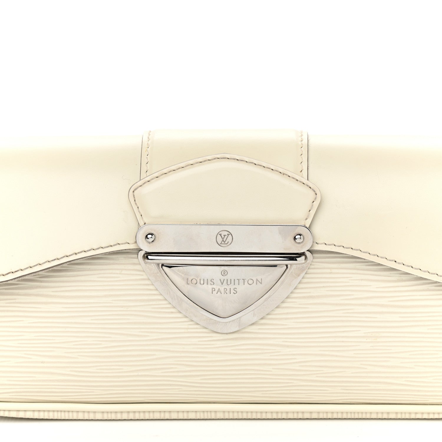 Louis Vuitton Epi Montaigne Clutch Ivory 8 of 14
