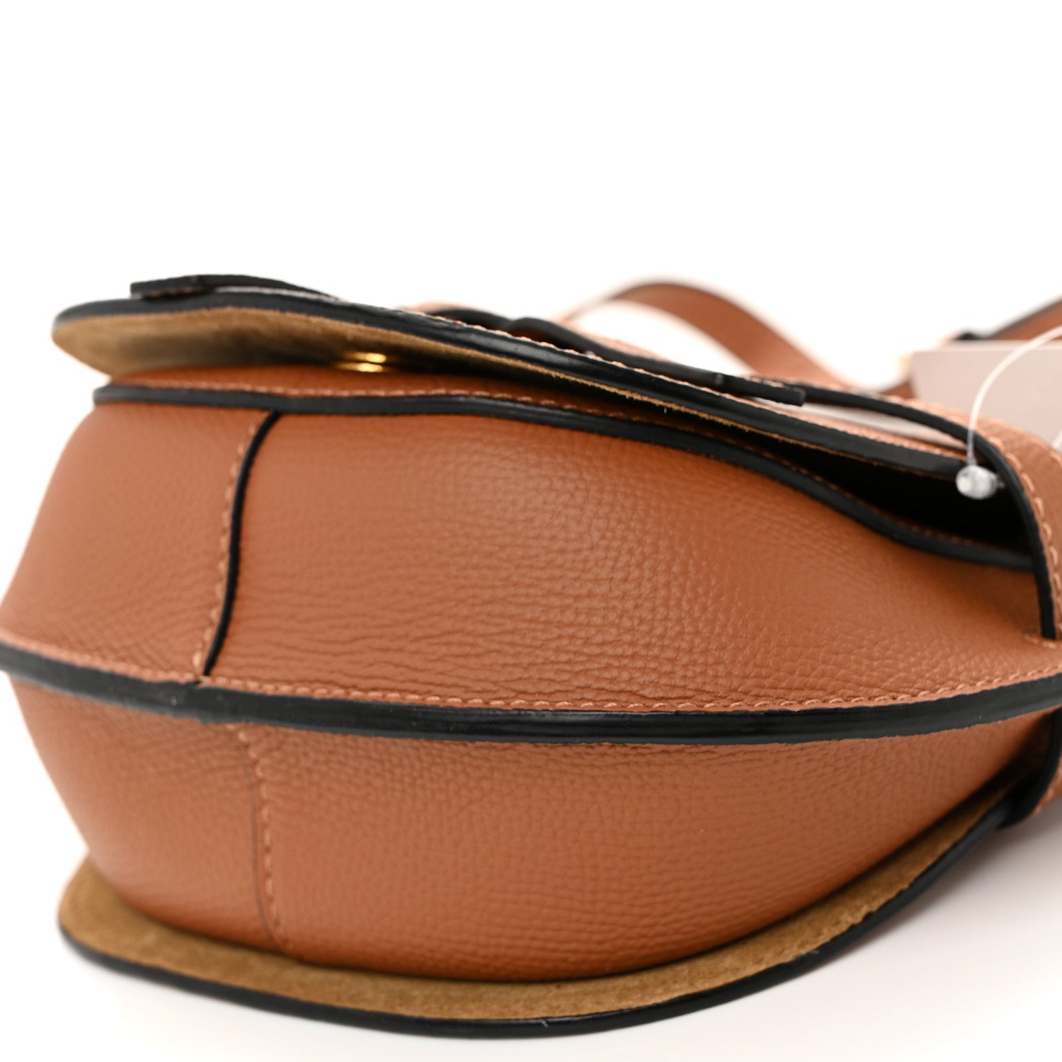 Loewe Pebble Grain Calfskin Mini Gate Dual Bag Tan 10 of 10