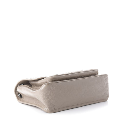 Saint Laurent Crinkled Calfskin Matelasse Monogram Medium Niki Chain Satchel Light Natural 4 of 9