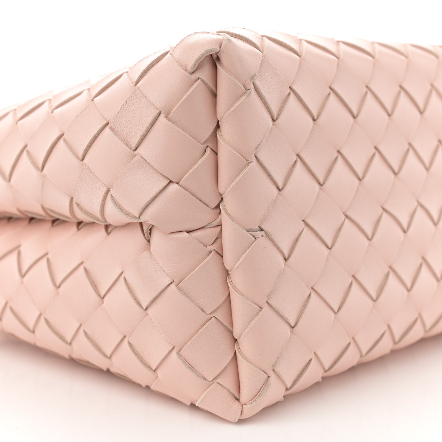 Nappa Intrecciato Medium Andiamo Shoulder Bag Lotus