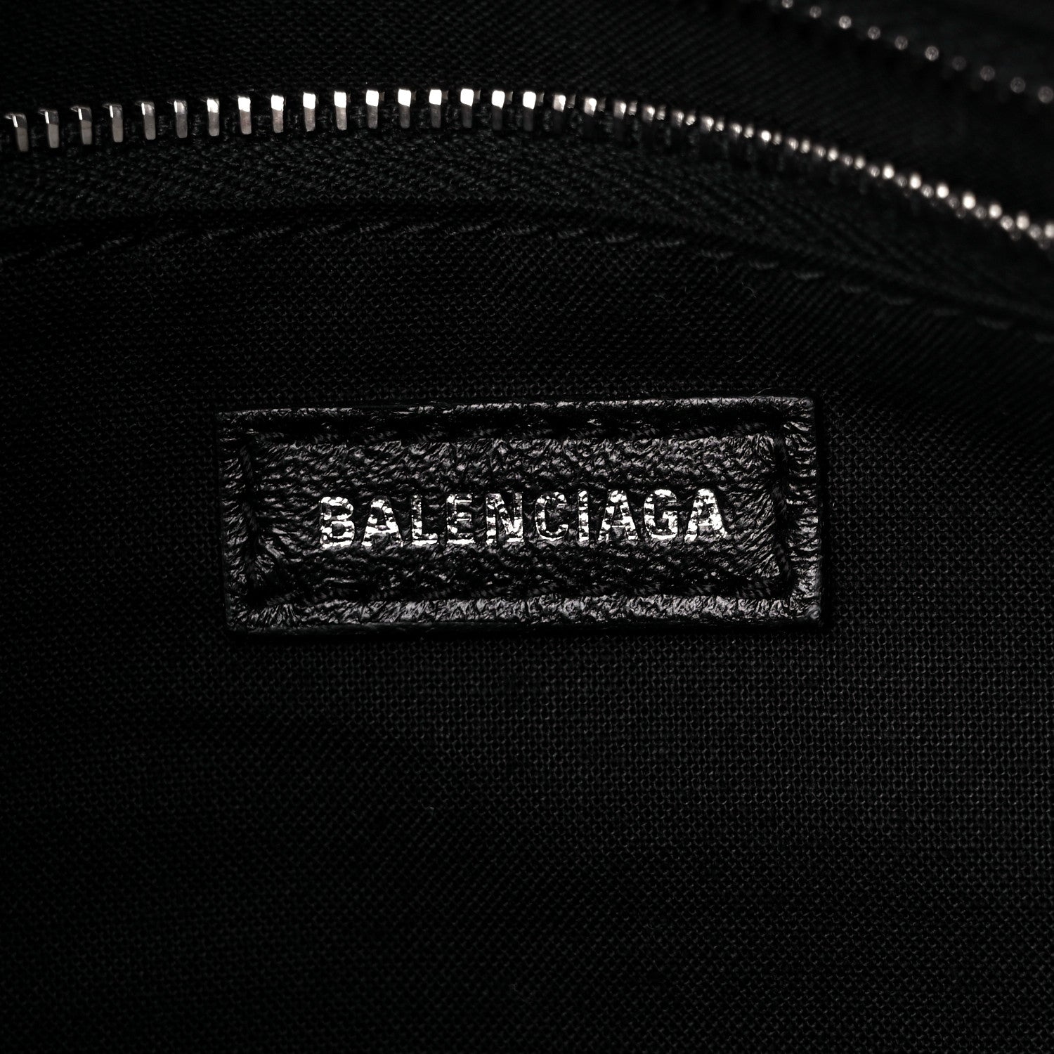 Balenciaga Matte Supple Lambskin Crocodile Embossed Classic Silver Hardware S City White 6 of 10