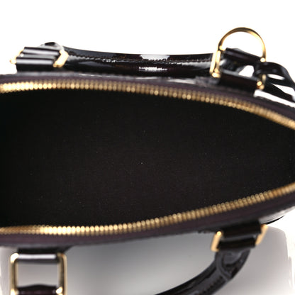 Louis Vuitton Vernis Alma BB Amarante 5 of 10