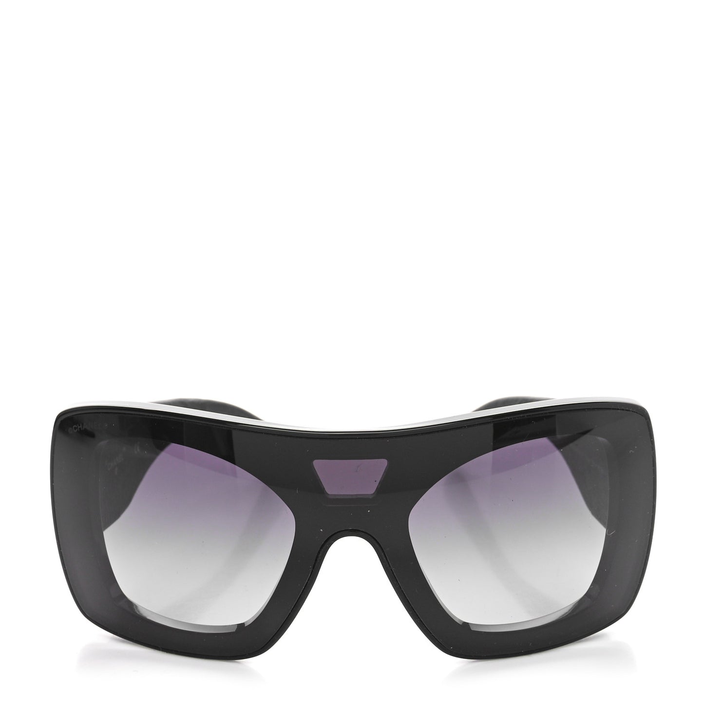 Lambskin Shield Quilted Sunglasses 71267 Black