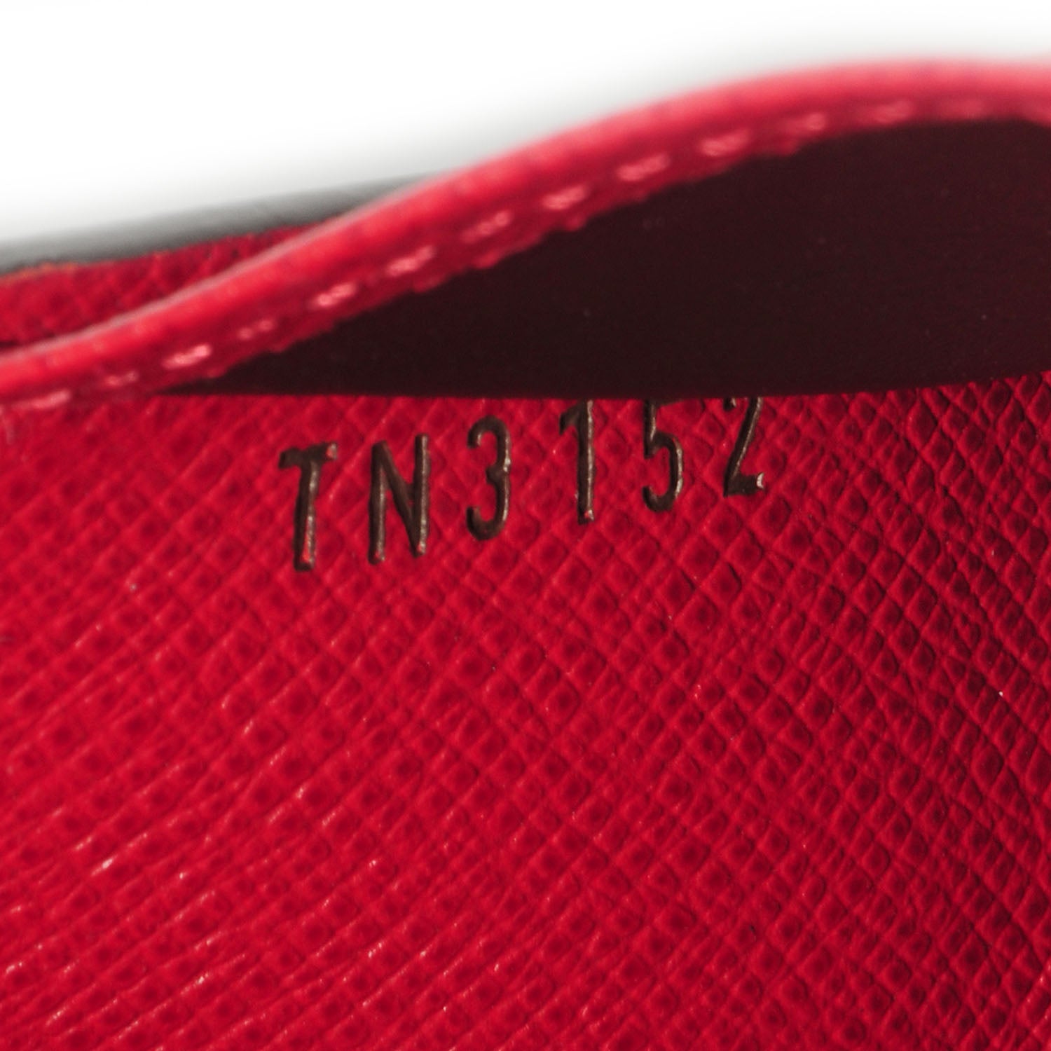 Louis Vuitton Monogram Josephine Wallet Red 7 of 8