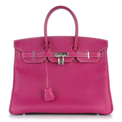 Hermes Epsom Birkin 35 Tosca Rose Tyrien 1 of 28