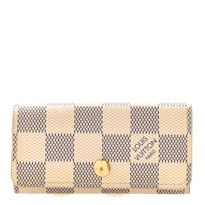 Louis Vuitton Damier Azur Multicles 4 Key Holder 1 of 10