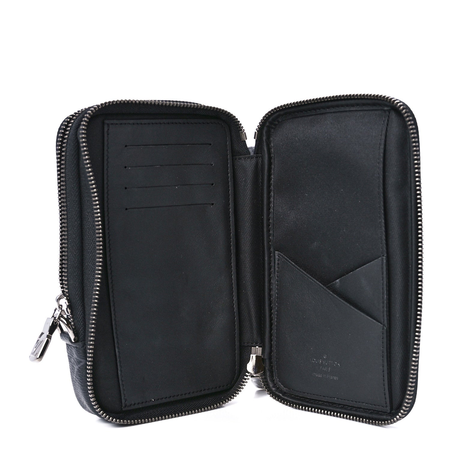 Louis Vuitton Monogram Eclipse Reverse Double Phone Pouch 7 of 13