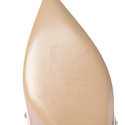 Valentino Garavani Patent Rockstud Ballerina Flats 40 Poudre 8 of 11