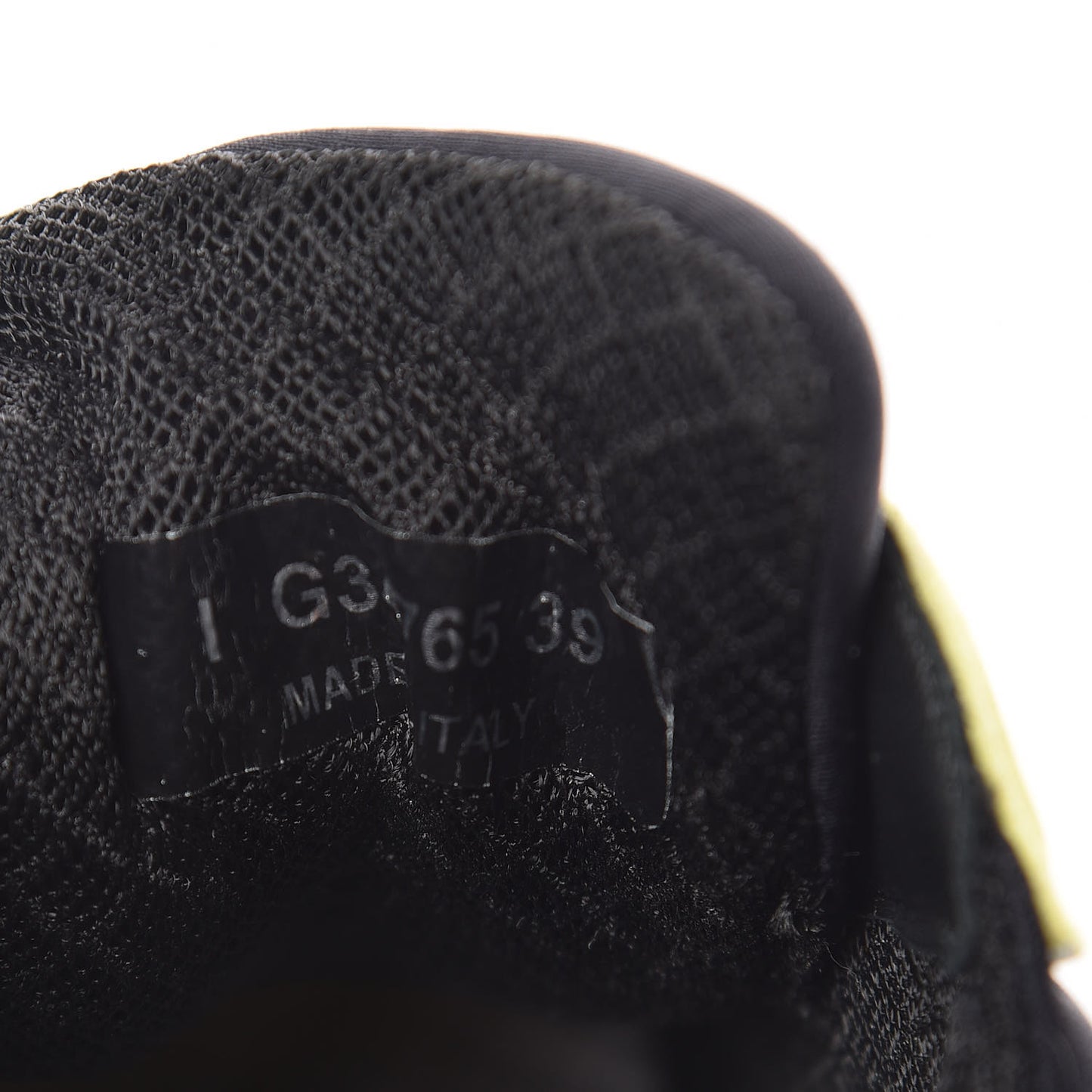 Lycra Fabric CC Sneakers 39 Yellow