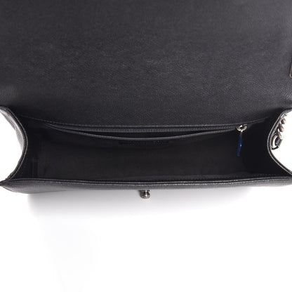 Chanel Caviar Quilted New Medium Boy Flap Black 5 of 8