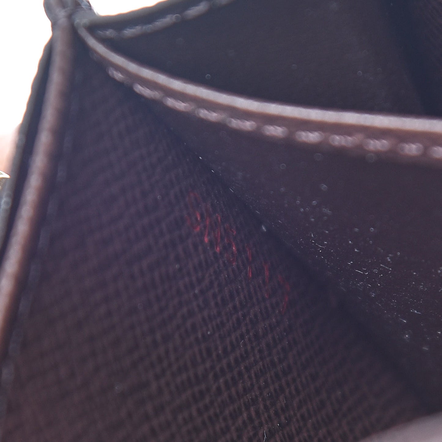 Damier Ebene Zippy Coin Purse
