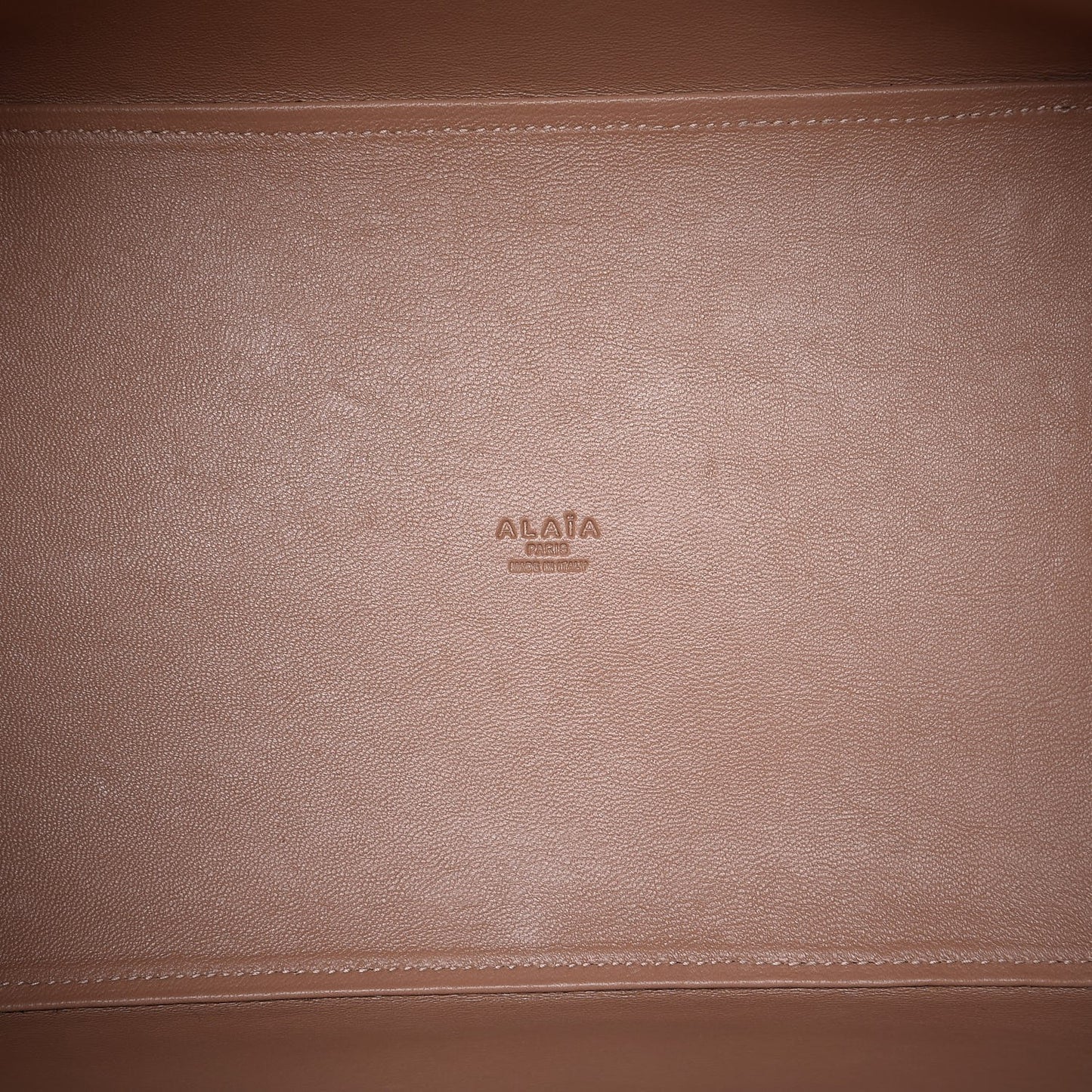 Calfskin Laser Cut Petale Mina 32 Bag Black White