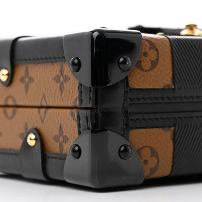 Louis Vuitton Monogram Tressage Petite Malle Black 9 of 10