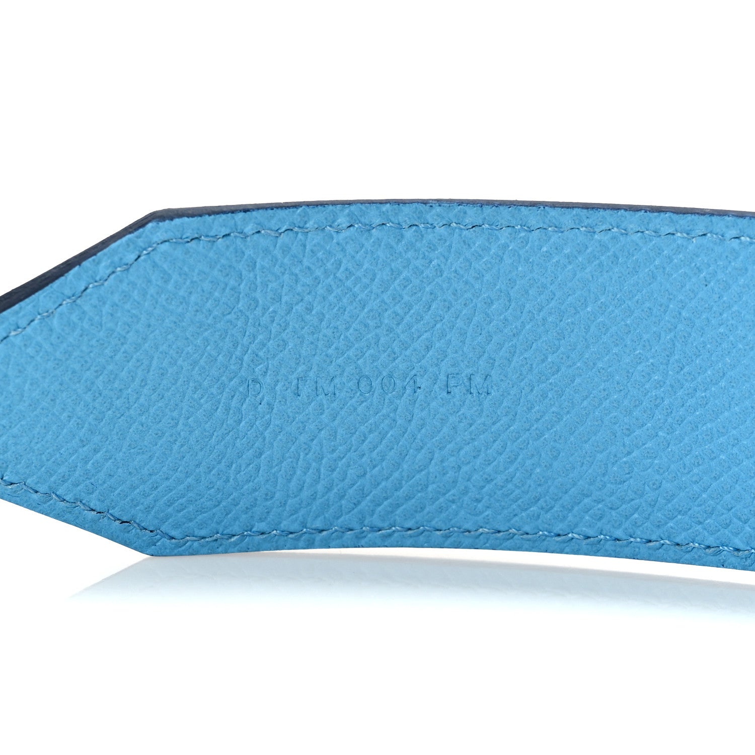 Hermes Epsom 40mm Hexagone Tressage Shoulder Strap Bleu De Nord Rouge De Coeur Gold 6 of 8