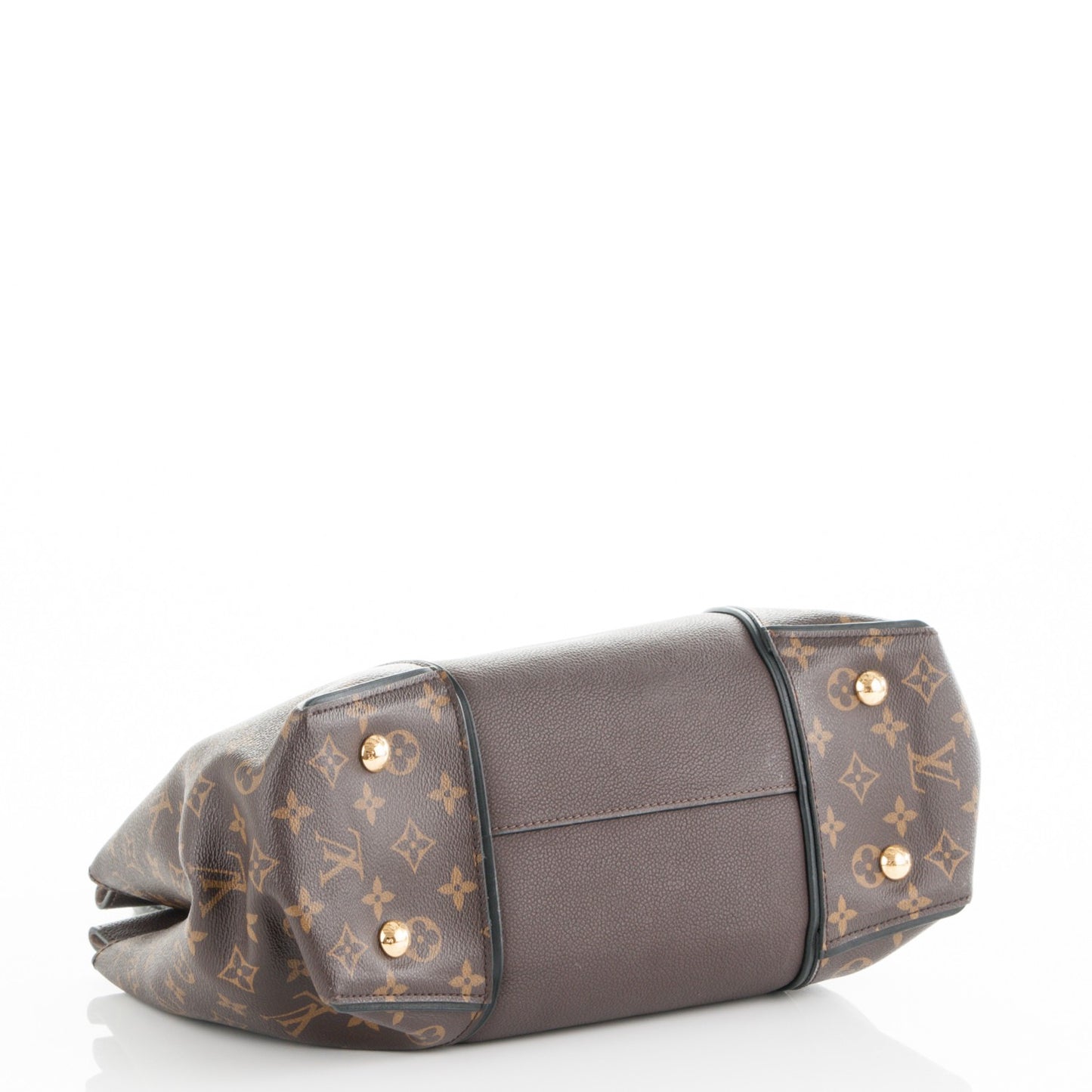 Veau Cachemire Monogram Tote W PM Chocolate