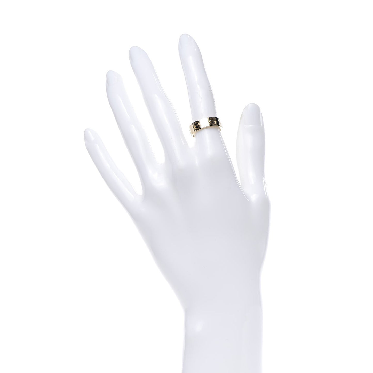 18K Yellow Gold 5.5mm LOVE Ring 49 4.75