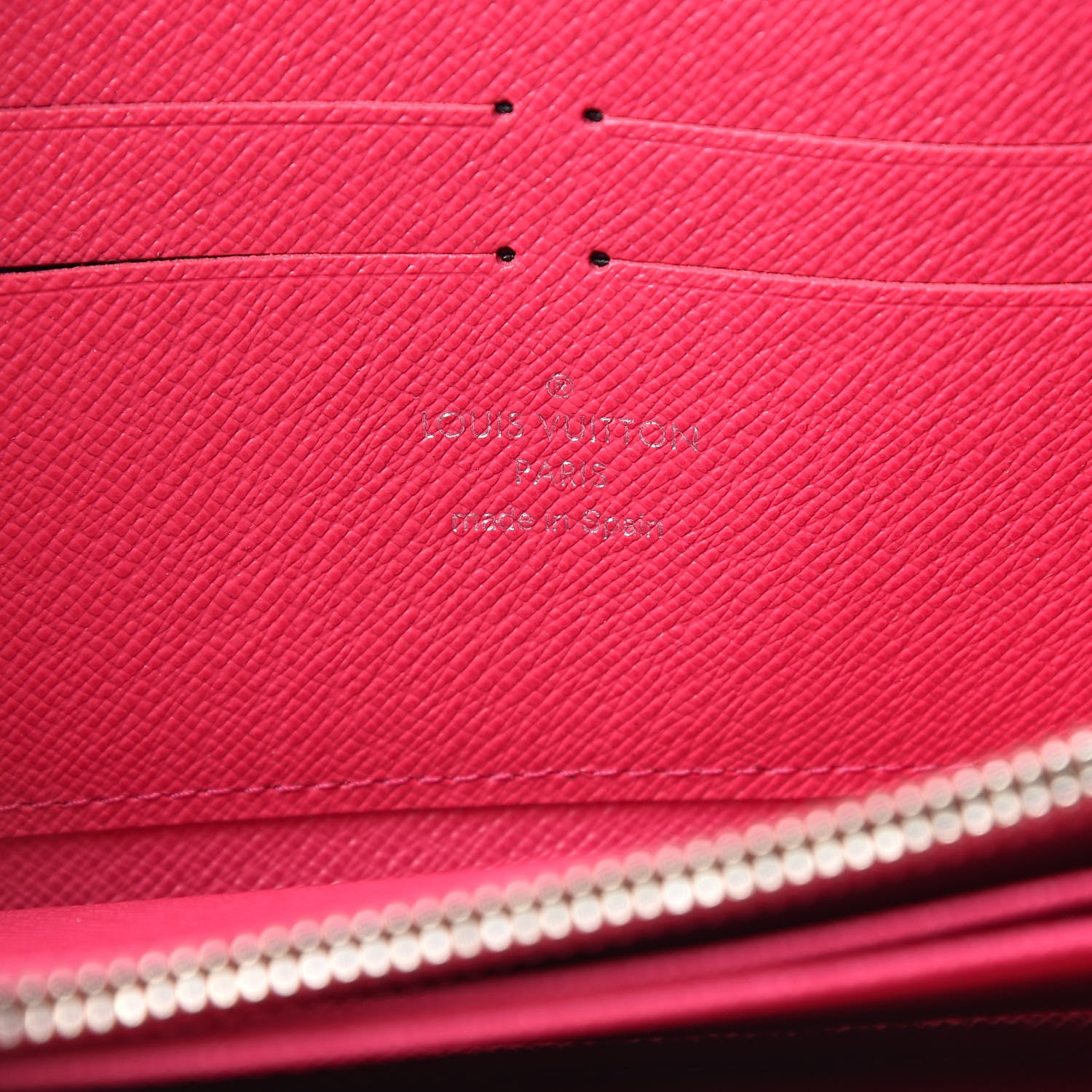 Louis Vuitton Epi Zippy Wallet Hot Pink 6 of 7