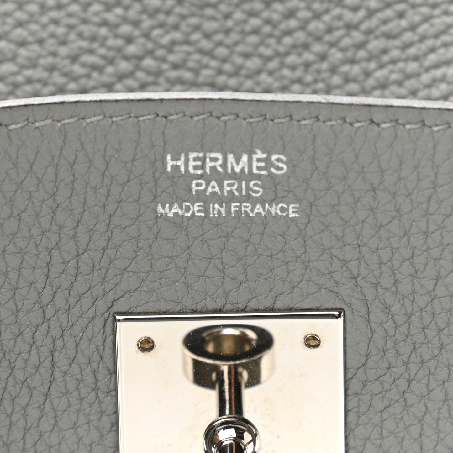 Togo Birkin 30 Gris Mouette
