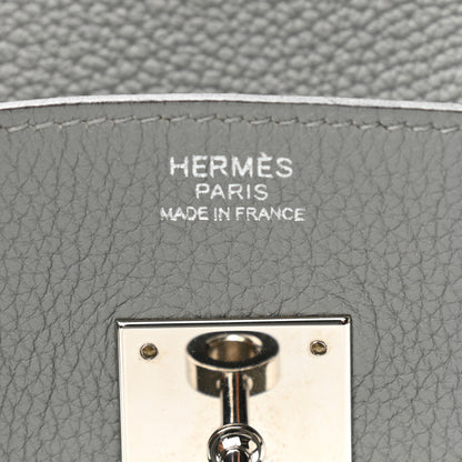 Hermes Togo Birkin 30 Gris Mouette 6 of 10
