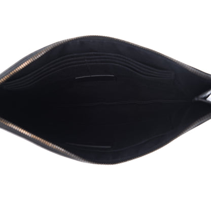 Saint Laurent Texturized Patent Monogram iPad Case Black 5 of 10